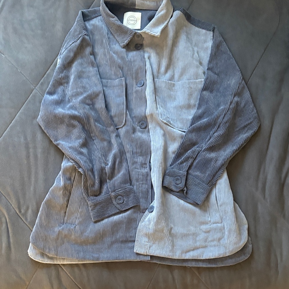 Blue and Gray flannel